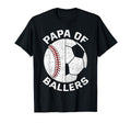 Funny Papa Son Daughter Ballers T-Shirt - Graphic Print for Adults - T-Shirt, Sweatshirt, Hoodie