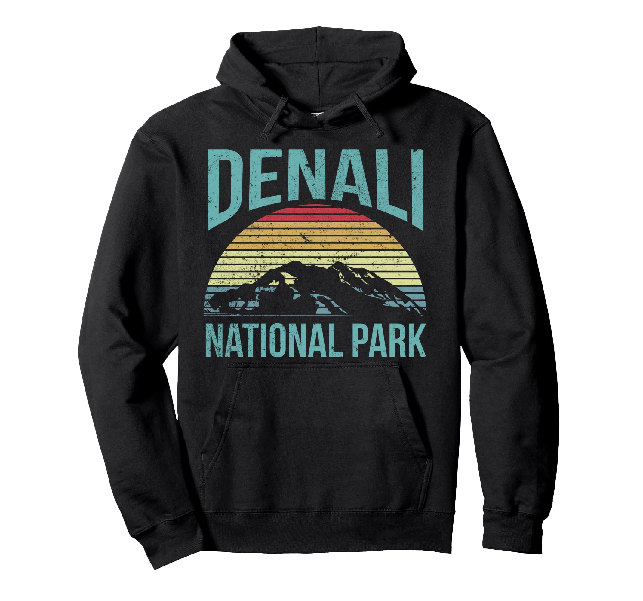 National Park Denali National Park Hoodie - Custom Art Print Men Women - T-Shirt, Sweatshirt, Hoodie
