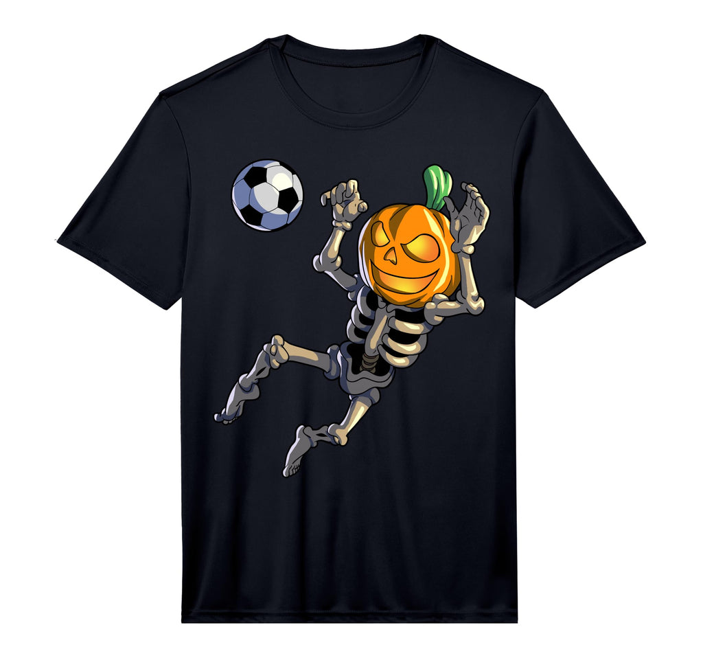 Soccer Skeleton Halloween Soccer T-Shirt - Graphic Print Men Women - T-Shirt, Sweatshirt, Hoodie