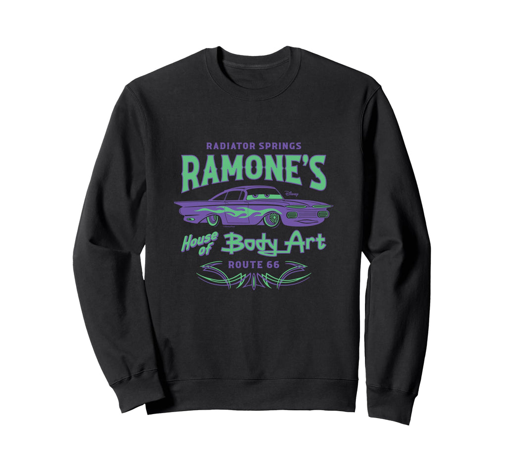Cars Ramone Body Art Sweatshirt - Custom Art Print for Adults - T-Shirt, Sweatshirt, Hoodie