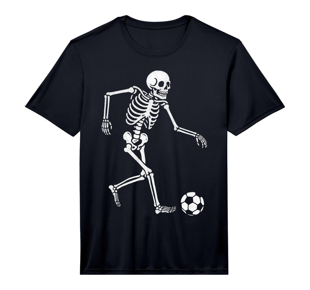 Soccer Skeleton Playing Soccer T-Shirt - Custom Art Print for Adults - T-Shirt, Sweatshirt, Hoodie