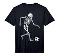 Soccer Skeleton Playing Soccer T-Shirt - Fun Novelty Design Men Women - T-Shirt, Sweatshirt, Hoodie