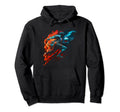 Soccer Player Flames Soccer Soccer Player Hoodie - Streetwear Style Unisex - T-Shirt, Sweatshirt, Hoodie