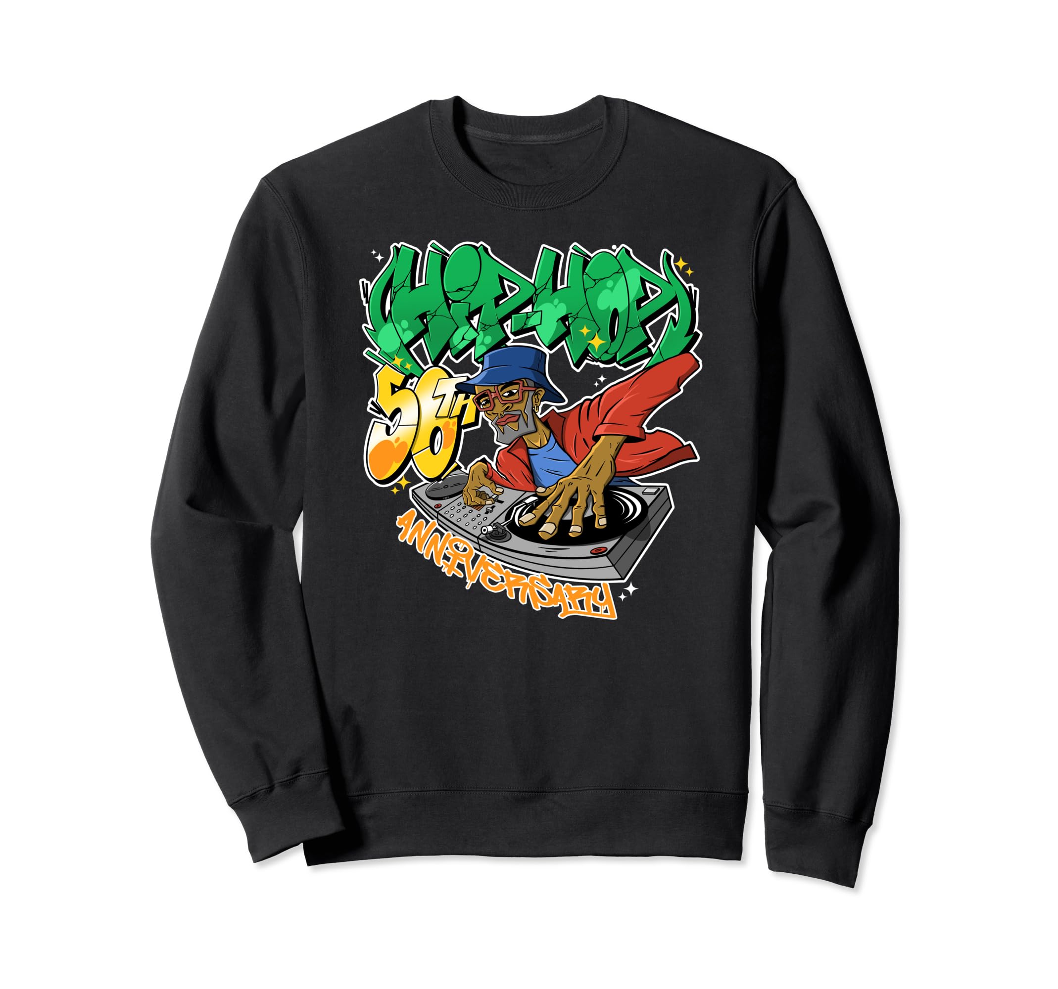 Old School Hip Hop Hip Hop 90S Sweatshirt - Aesthetic Graphic for Adults - T-Shirt, Sweatshirt, Hoodie