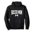Soccer Mom Bow Soccer Team Mama Hoodie - Custom Art Print for Adults - T-Shirt, Sweatshirt, Hoodie