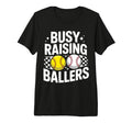Busy Raising Ballers Moms Baseball T-Shirt - Aesthetic Graphic Unisex - T-Shirt, Sweatshirt, Hoodie