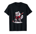 Ice Hockey Lemur Ice Hockey Player T-Shirt - Aesthetic Graphic Men Women - T-Shirt, Sweatshirt, Hoodie