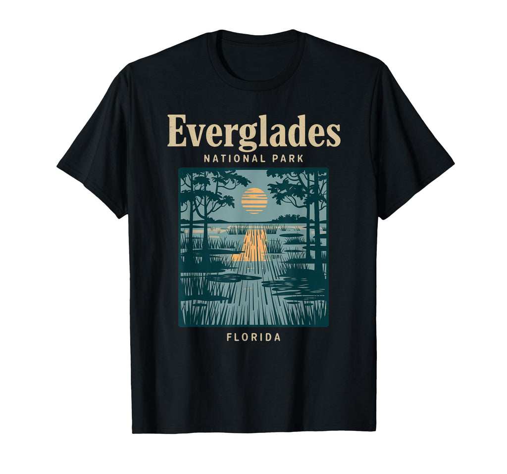 Everglades National Park Florida T-Shirt - Aesthetic Graphic for Adults - T-Shirt, Sweatshirt, Hoodie