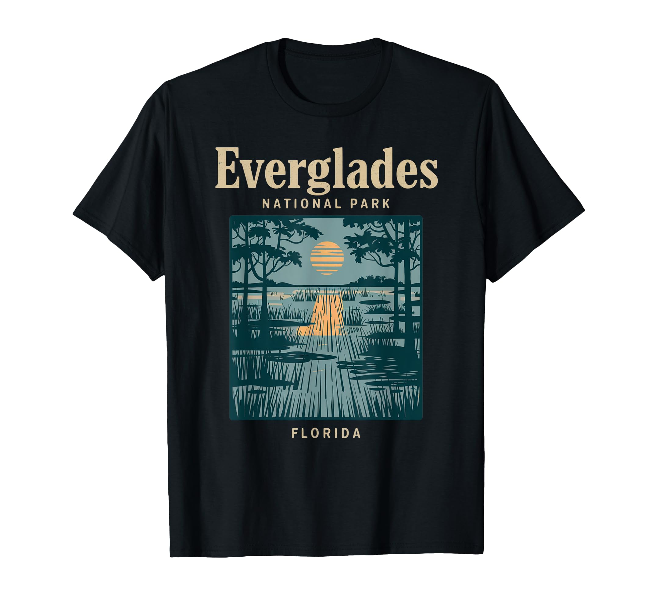 Everglades National Park Florida T-Shirt - Aesthetic Graphic for Adults - T-Shirt, Sweatshirt, Hoodie
