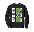 Soccer Senior Dad 2026 Proud Sweatshirt - Novelty Apparel for Adults - T-Shirt, Sweatshirt, Hoodie