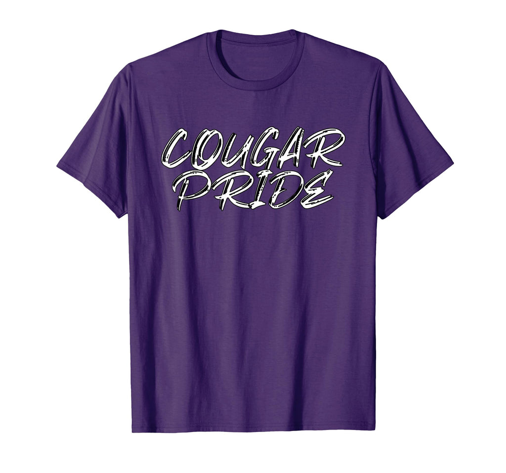 Cougar Pride Sports Fan School Mascot T-Shirt - Unique Graphic Unisex - T-Shirt, Sweatshirt, Hoodie