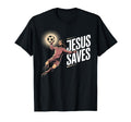 Jesus Saves Soccer Goalkeeper Fun T-Shirt - Casual Everyday Wear Men Women - T-Shirt, Sweatshirt, Hoodie