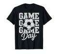 Game Day Soccer Player Fan Footbal T-Shirt - Custom Art Print Unisex - T-Shirt, Sweatshirt, Hoodie