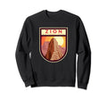 Zion National Park Nature Lover Badge Sweatshirt - Aesthetic Graphic Unisex - T-Shirt, Sweatshirt, Hoodie