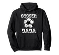 Soccer Dada Distressed Ball Funny Hoodie - Fun Novelty Design Unisex - T-Shirt, Sweatshirt, Hoodie
