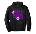 Purple And White Loud And Proud Hoodie - Aesthetic Graphic for Adults - T-Shirt, Sweatshirt, Hoodie
