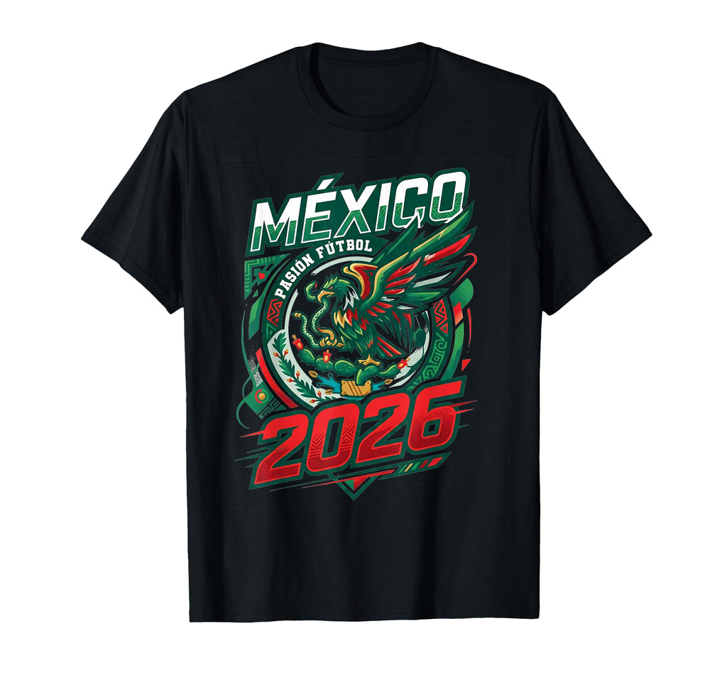 Camiseta De F Tbol De M Xico 2026 T-Shirt - Trendy Graphic Men Women - T-Shirt, Sweatshirt, Hoodie