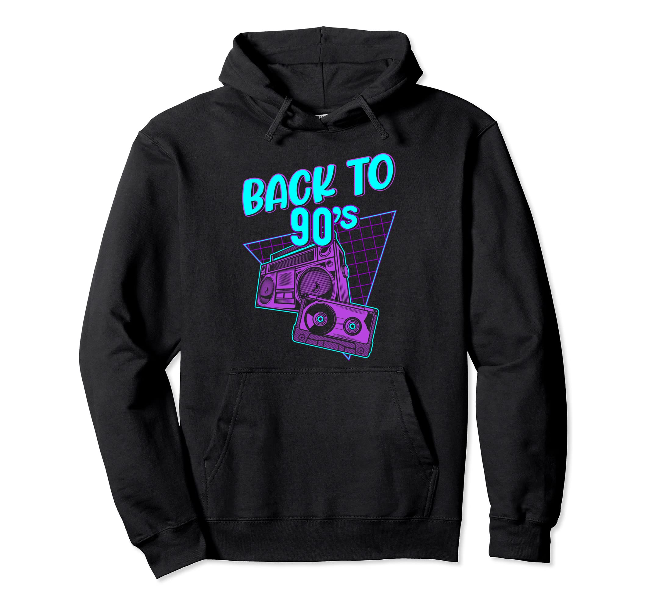 Back To 90S Cassette Mixtape 90S Music Hoodie - Graphic Print for Adults - T-Shirt, Sweatshirt, Hoodie