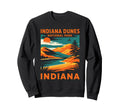 Indiana Dunes National Park Hike 70S Sweatshirt - Fun Novelty Design Unisex - T-Shirt, Sweatshirt, Hoodie