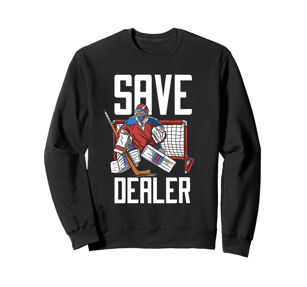 Ice Hockey Goalie Goalkeeper Goalie Sweatshirt - Graphic Print Men Women - T-Shirt, Sweatshirt, Hoodie
