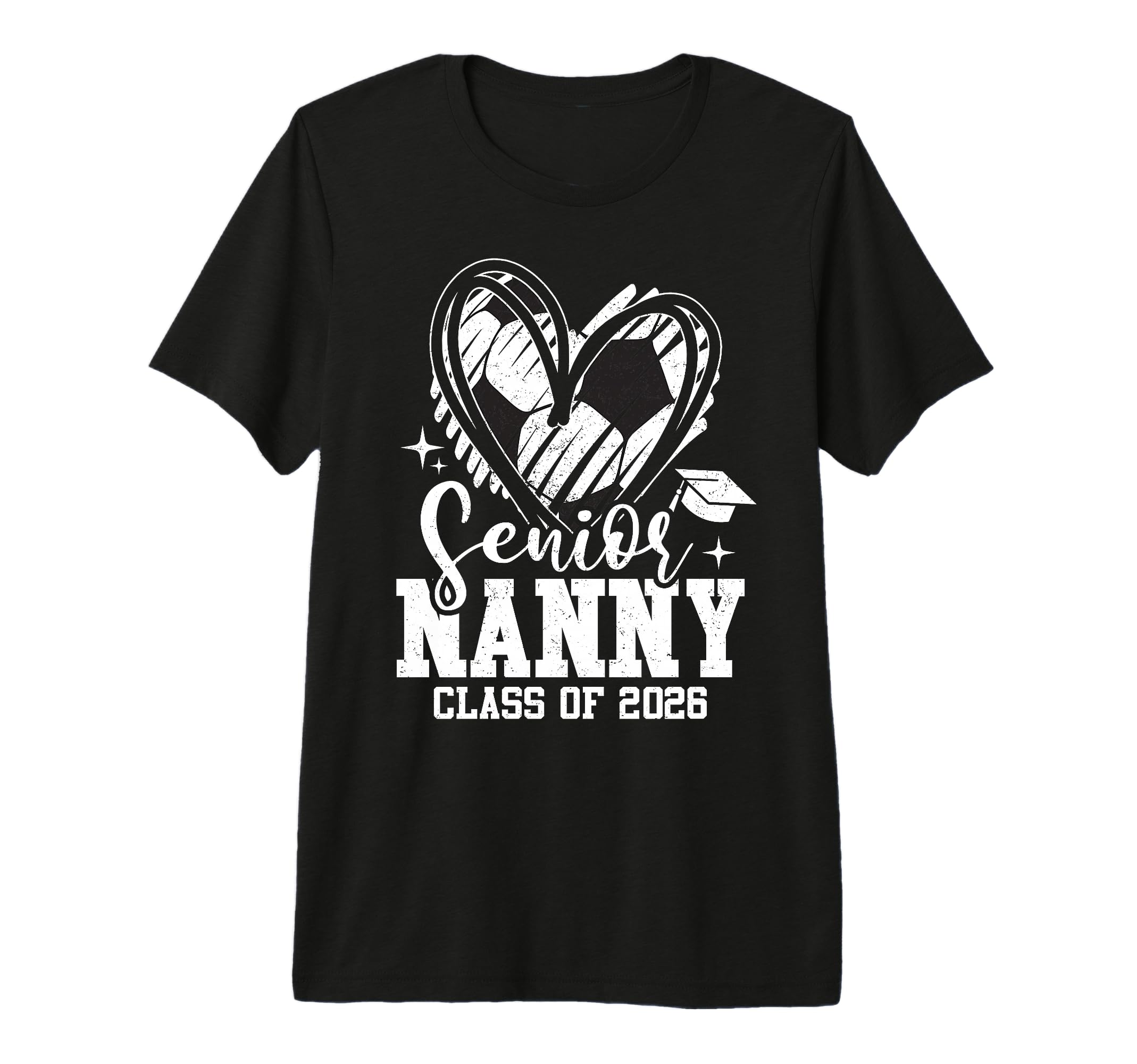 Senior Nanny Class 2026 Soccer T-Shirt - Aesthetic Graphic for Adults - T-Shirt, Sweatshirt, Hoodie