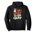 Two Legit To Quit 2Nd Birthday Hiphop Hoodie - Casual Everyday Wear Unisex - T-Shirt, Sweatshirt, Hoodie