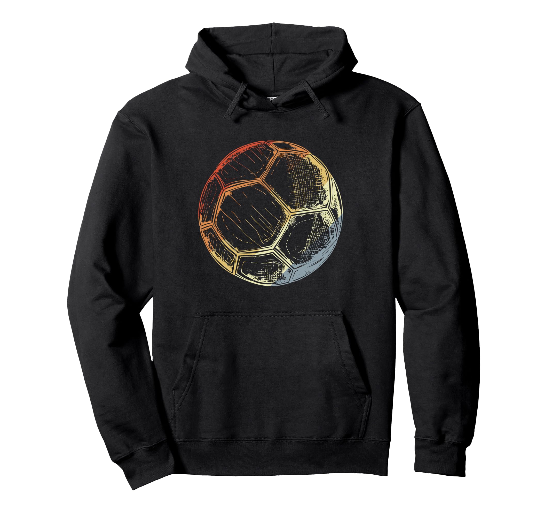Soccer Ball Drawing Goal Keeper Hoodie - Aesthetic Graphic for Adults - T-Shirt, Sweatshirt, Hoodie