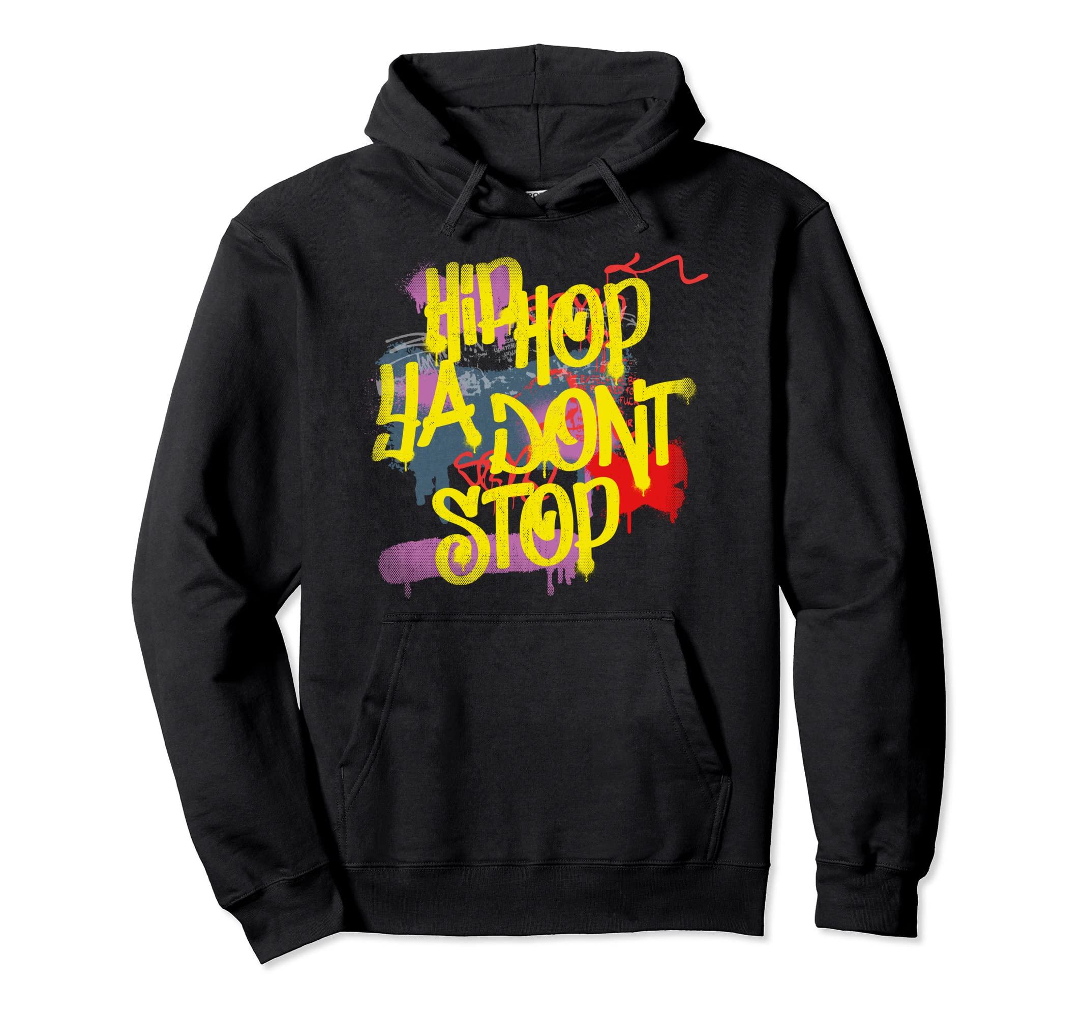 Hip Hop Ya Dont Stop 80S 90S Rap Old Hoodie - Trendy Graphic Men Women - T-Shirt, Sweatshirt, Hoodie