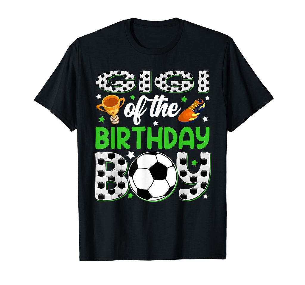 Gigi Birthday Soccer Party Family T-Shirt - Custom Art Print Unisex - T-Shirt, Sweatshirt, Hoodie