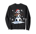 Soccer Snowman Soccer Player Sweatshirt - Fun Novelty Design Men Women - T-Shirt, Sweatshirt, Hoodie