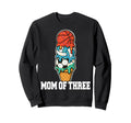 Basketball Soccer Volleyball Mom Ice Sweatshirt - Minimalist Print Unisex - T-Shirt, Sweatshirt, Hoodie