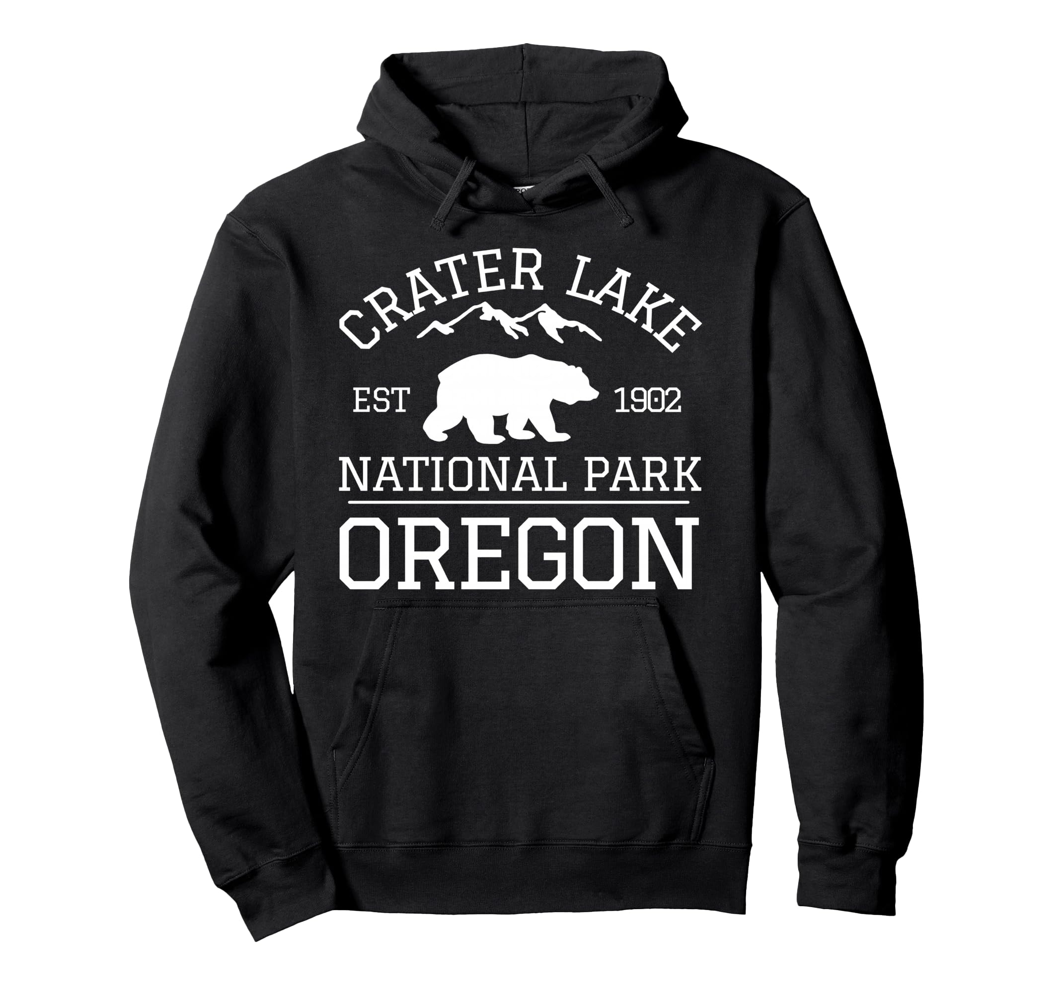 Crater Lake National Park Oregon T-Shirt - Fun Novelty Design for Adults - T-Shirt, Sweatshirt, Hoodie