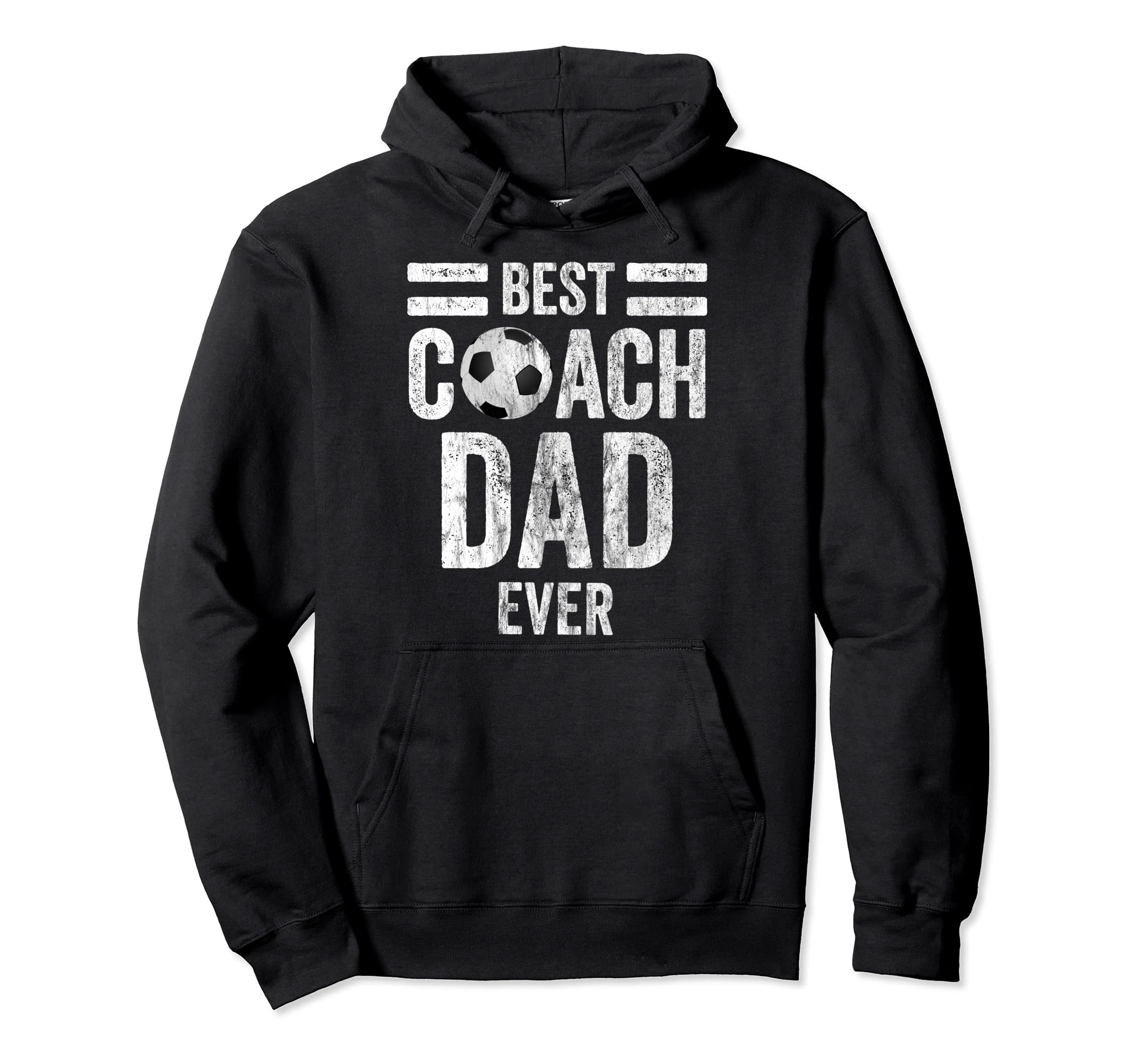 Dad Soccer Coach Best Coach Dad Ever Hoodie - Custom Art Print for Adults - T-Shirt, Sweatshirt, Hoodie