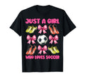 Just Who Loves Soccer Mom Mothers T-Shirt - Aesthetic Graphic Men Women - T-Shirt, Sweatshirt, Hoodie