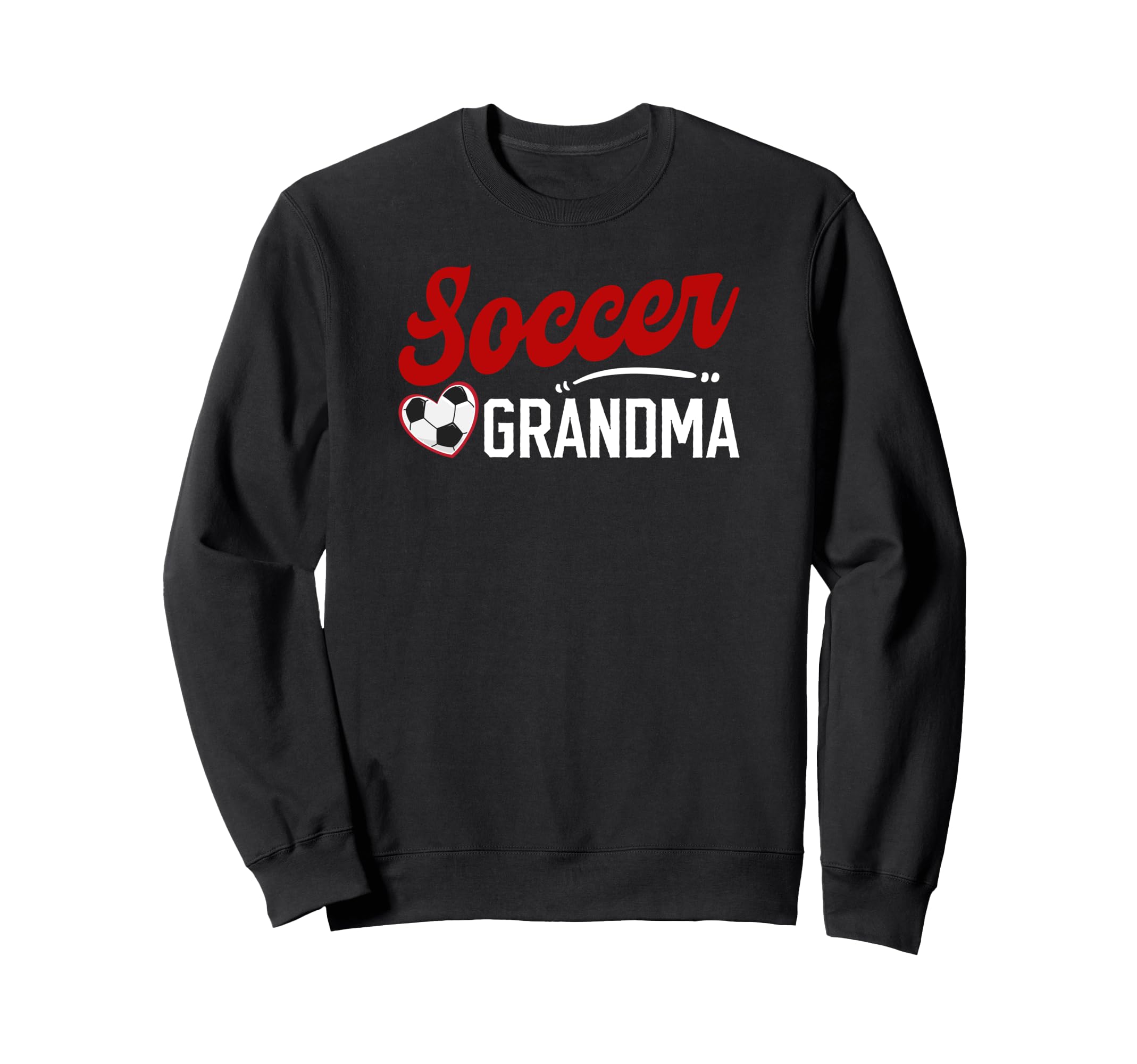 Soccer Grandma Heart Grandma Sweatshirt - Aesthetic Graphic for Adults - T-Shirt, Sweatshirt, Hoodie