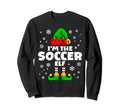 Funny Soccer Elf Family Matching Sweatshirt - Trendy Graphic for Adults - T-Shirt, Sweatshirt, Hoodie
