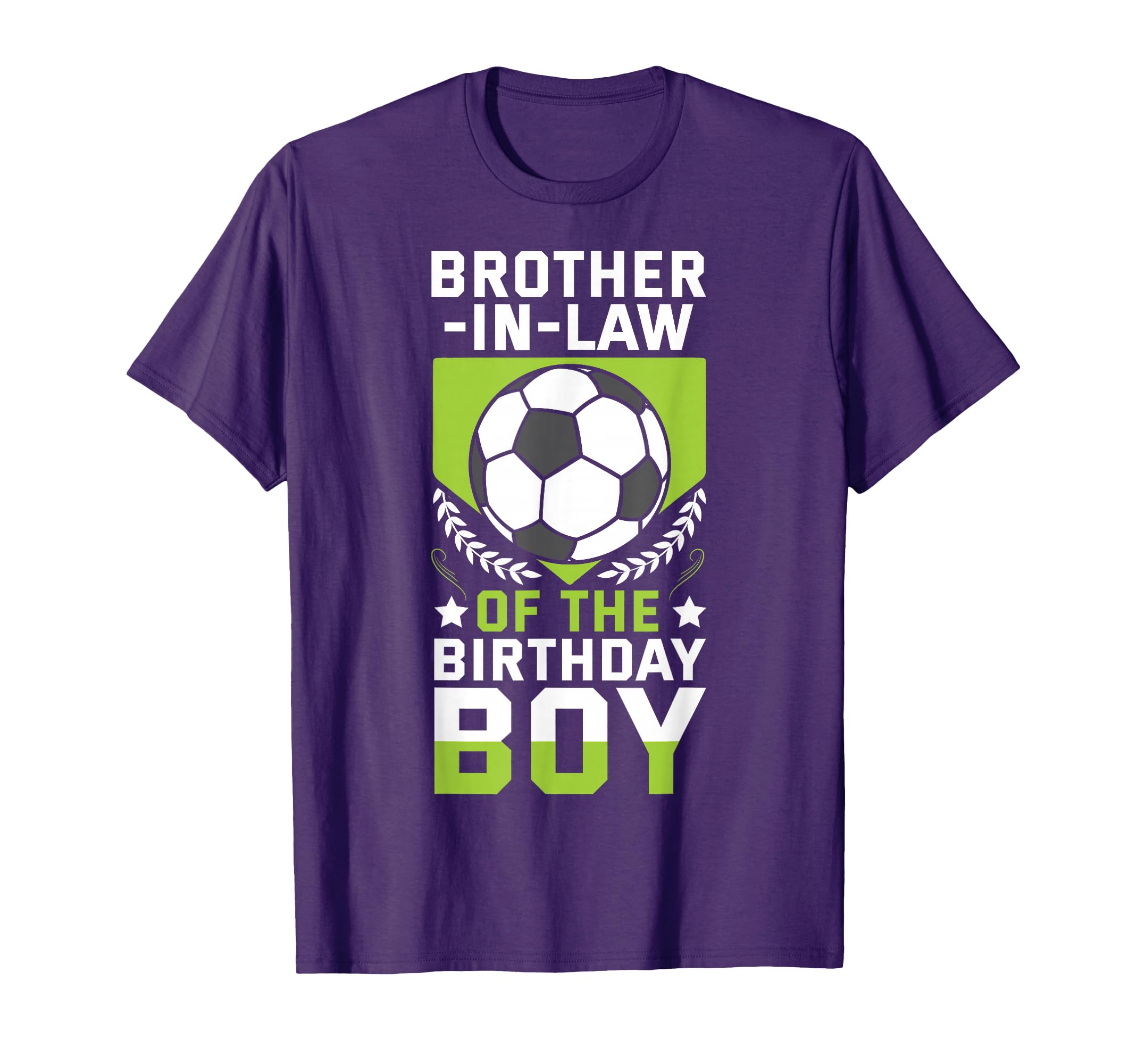 Brother Law Birthday Soccer Player T-Shirt - Custom Art Print Men Women - T-Shirt, Sweatshirt, Hoodie