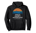 Great Smoky Mountains National Park Sunset Hoodie - Streetwear Style Unisex - T-Shirt, Sweatshirt, Hoodie