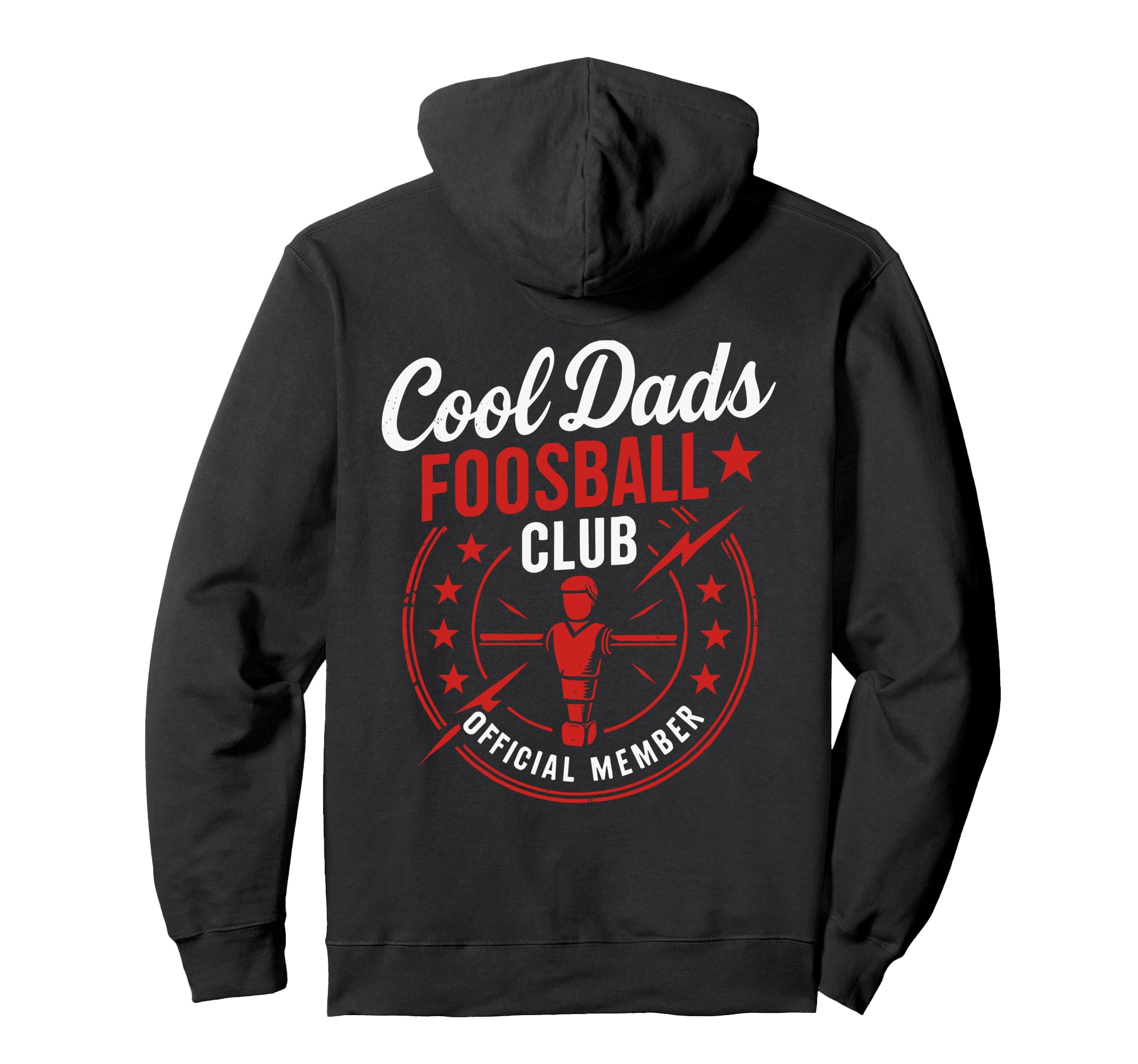 Funny Table Soccer Foosball Dad Hoodie - Graphic Print for Adults - T-Shirt, Sweatshirt, Hoodie