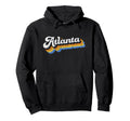Atlanta Ga Distressed Atl Pride Hoodie - Fun Novelty Design for Adults - T-Shirt, Sweatshirt, Hoodie