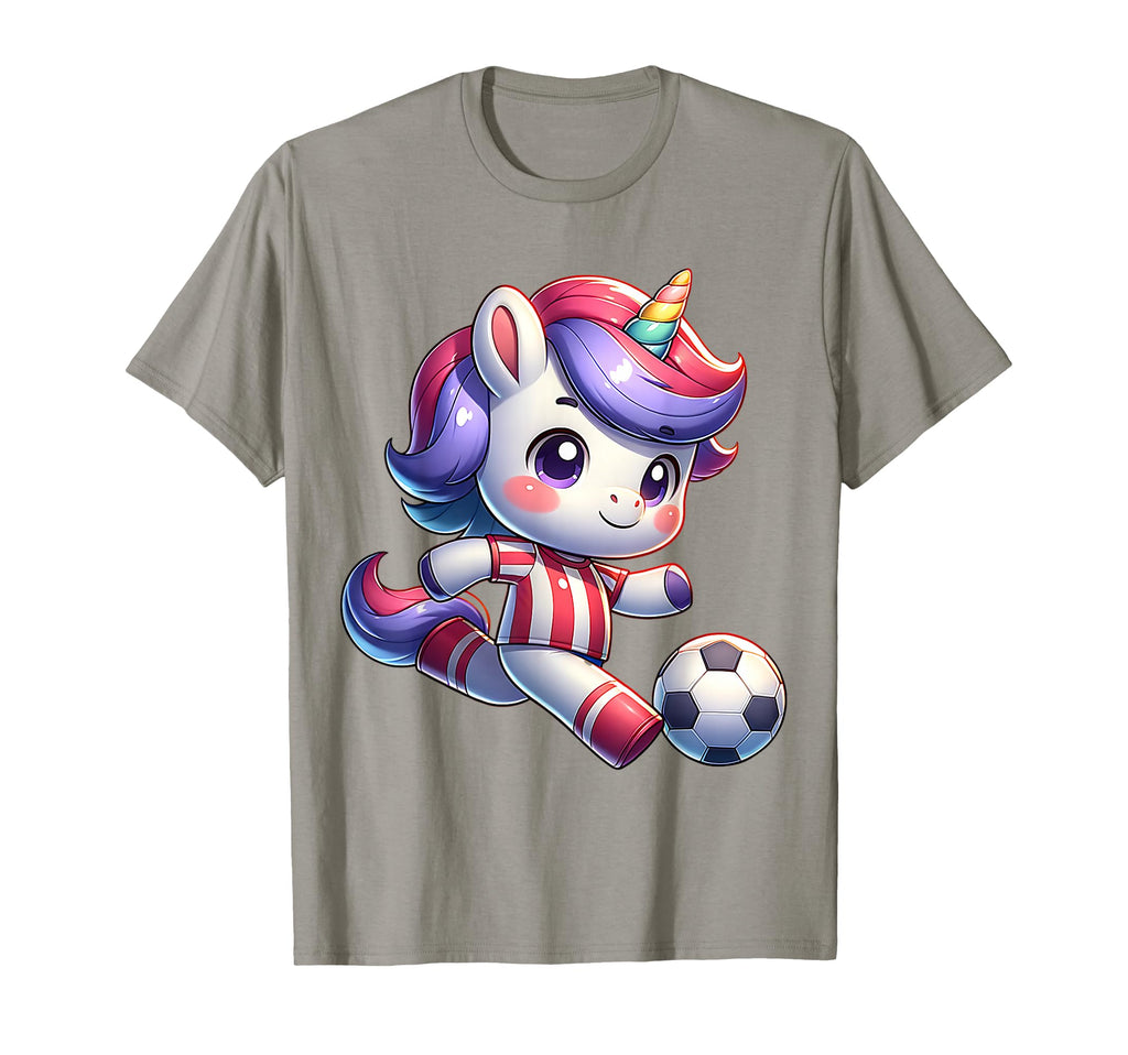 Footballer Unicorn Fans Soccer Team T-Shirt - Novelty Apparel Unisex - T-Shirt, Sweatshirt, Hoodie