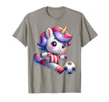 Footballer Unicorn Fans Soccer Team T-Shirt - Novelty Apparel Unisex - T-Shirt, Sweatshirt, Hoodie