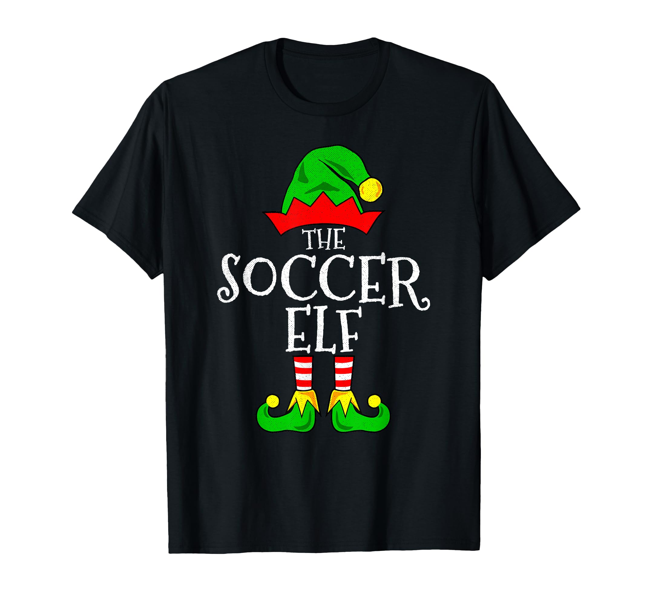 Soccer Elf Funny Family Matching T-Shirt - Graphic Print Men Women - T-Shirt, Sweatshirt, Hoodie