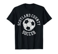 Scotland County Soccer Distressed 90S T-Shirt - Fun Novelty Design Unisex - T-Shirt, Sweatshirt, Hoodie