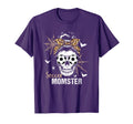 Momster Soccer Mom Messy Bun Skull T-Shirt - Minimalist Print Unisex - T-Shirt, Sweatshirt, Hoodie