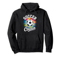 Soccer Cousin Tie Dye Spirit Hoodie - Aesthetic Graphic Men Women - T-Shirt, Sweatshirt, Hoodie