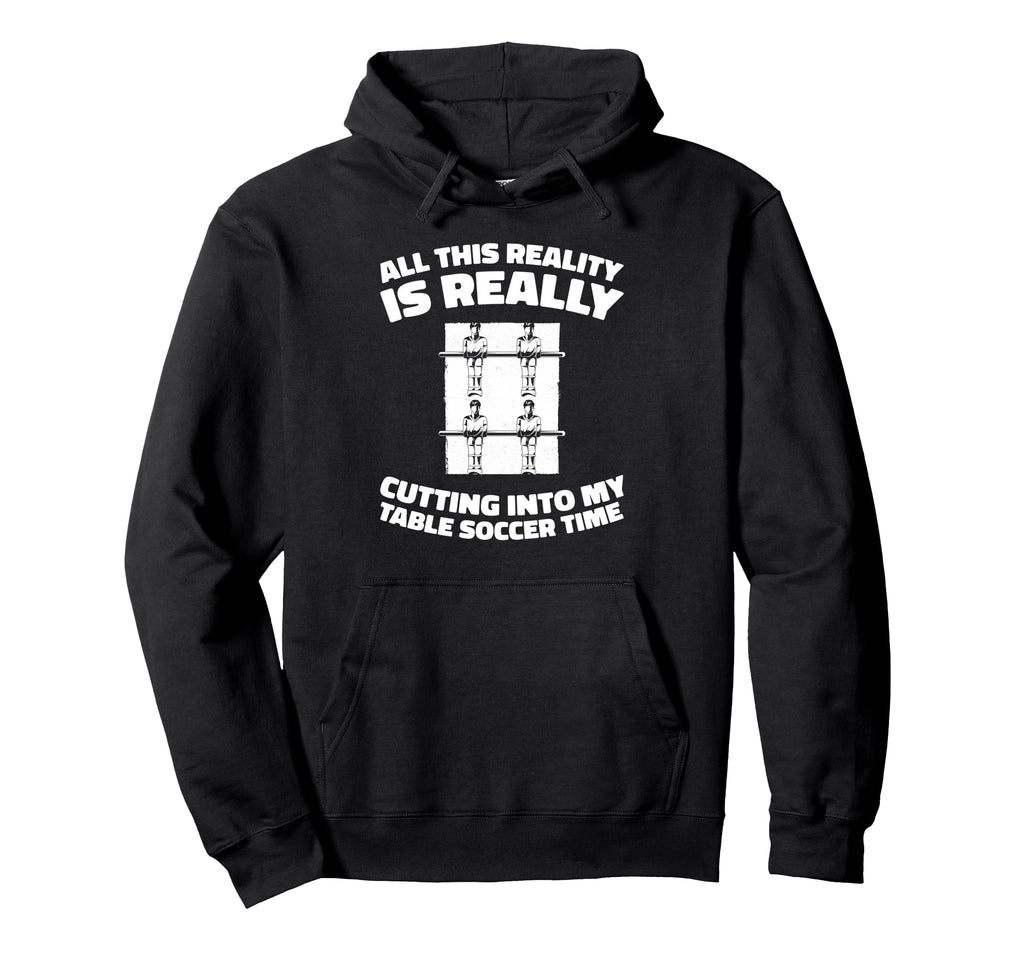 Foosball Kicker Table Soccer Hoodie - Trendy Graphic Unisex - T-Shirt, Sweatshirt, Hoodie