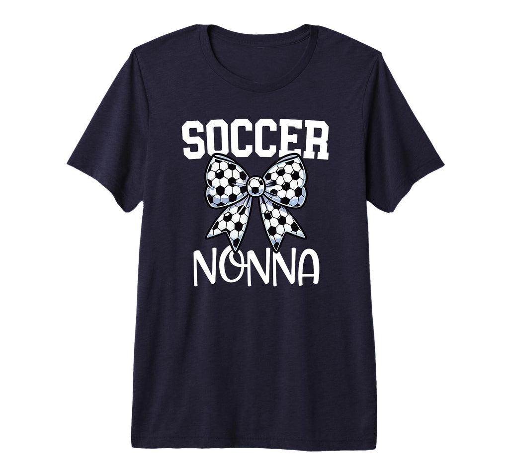 Soccer Nonna Soccer Grandma Game Day T-Shirt - Minimalist Print Men Women - T-Shirt, Sweatshirt, Hoodie