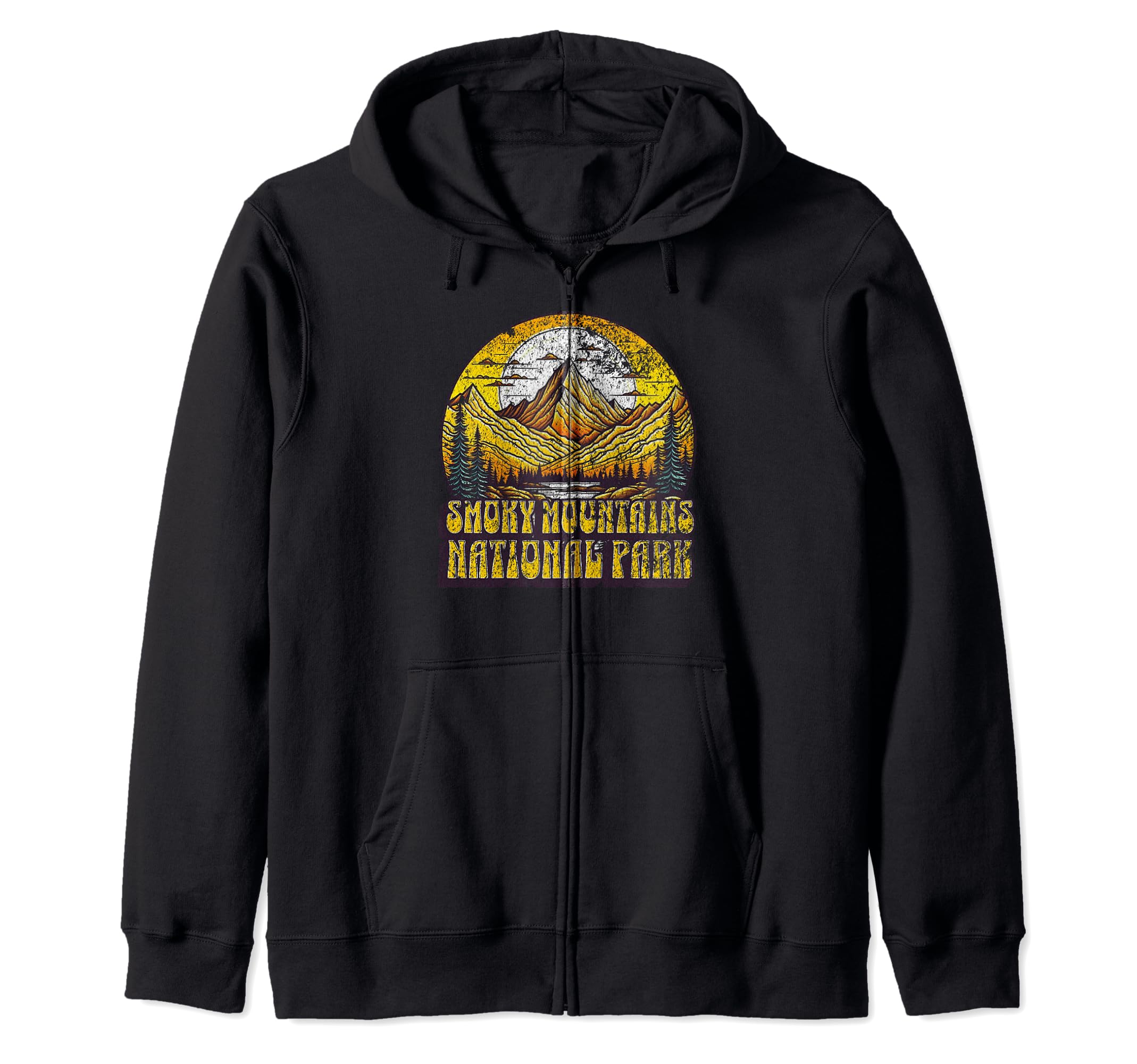 Great Smoky Mountains National Park T-Shirt - Custom Art Print Men Women - T-Shirt, Sweatshirt, Hoodie