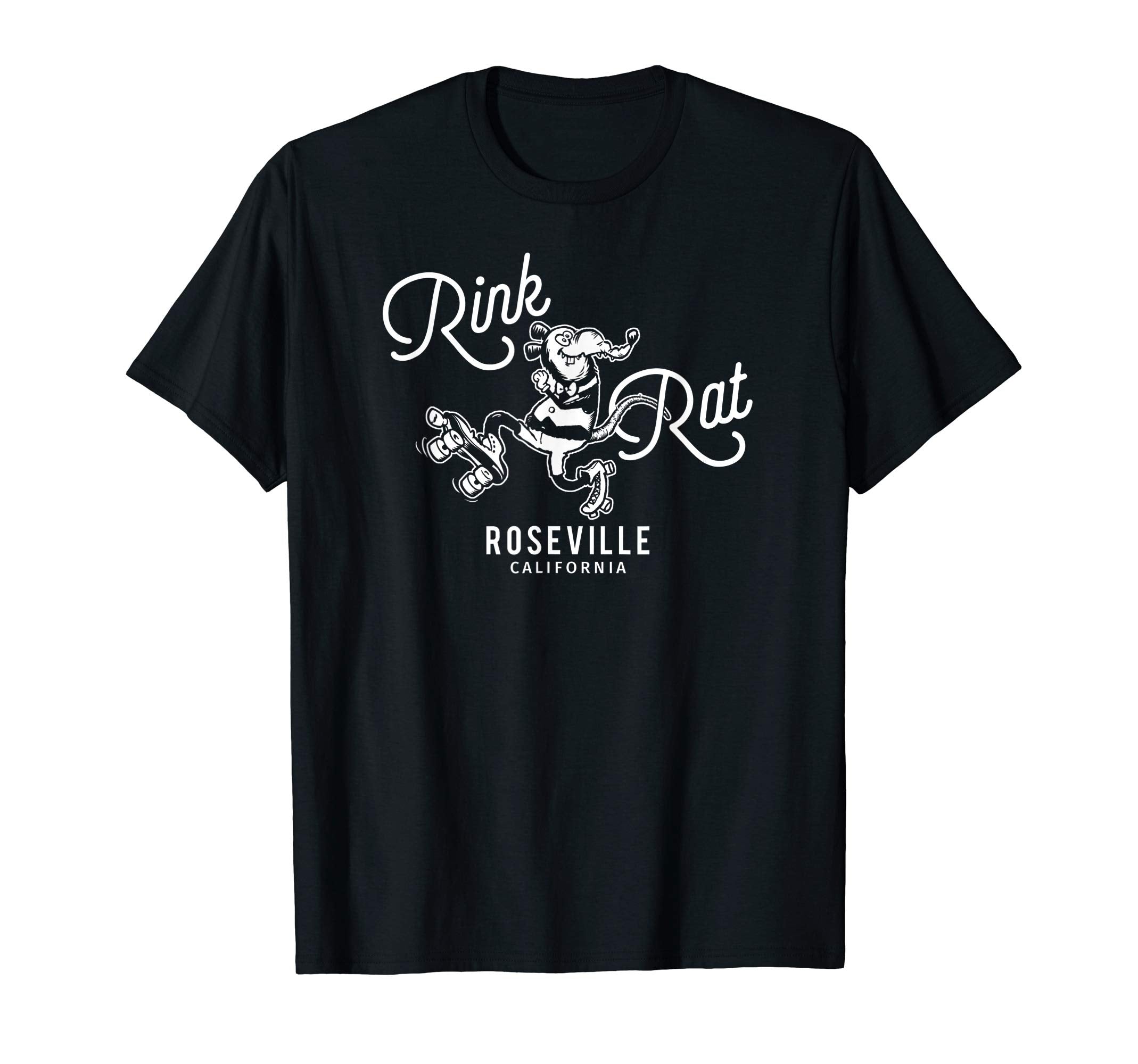 Roller Skater Funky Rink Rat T-Shirt - Fun Novelty Design Men Women - T-Shirt, Sweatshirt, Hoodie